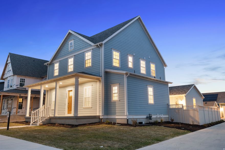 This brand new home was just finished and ready for move in! Located on Daybreaks coveted Island, one of the last remaining new homes. This home features the Primary Bedroom on the main floor. Gourmet kitchen with GE Monogram appliance package.