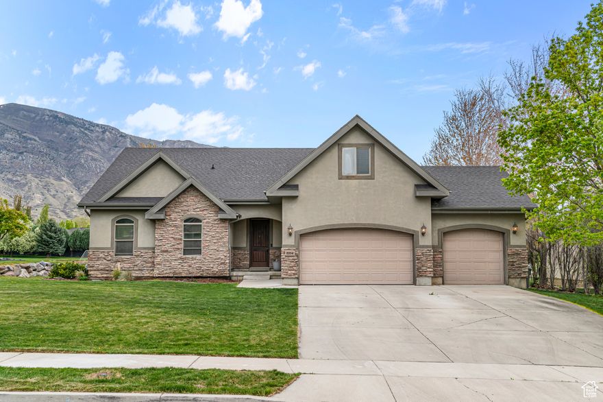 Welcome to your dream home in the heart of Pleasant Grove! Nestled on a spacious .287-acre lot, this  4-bedroom, 3-bathroom residence backs up to the serene Spring Meadows Park, offering stunning views and direct access to open green space. Enjoy the convenience of a 3-car garage and the potential to finish the basement-perfect for a future accessory apartment (with a separate entrance from the garage) or finish for your growing family. With its prime location, thoughtful layout, and endless potential, this home offers both comfort and flexibility in one of Utah County's most sought-after neighborhoods. Don't miss your chance to make it yours! Buyer/Broker to verify all information.