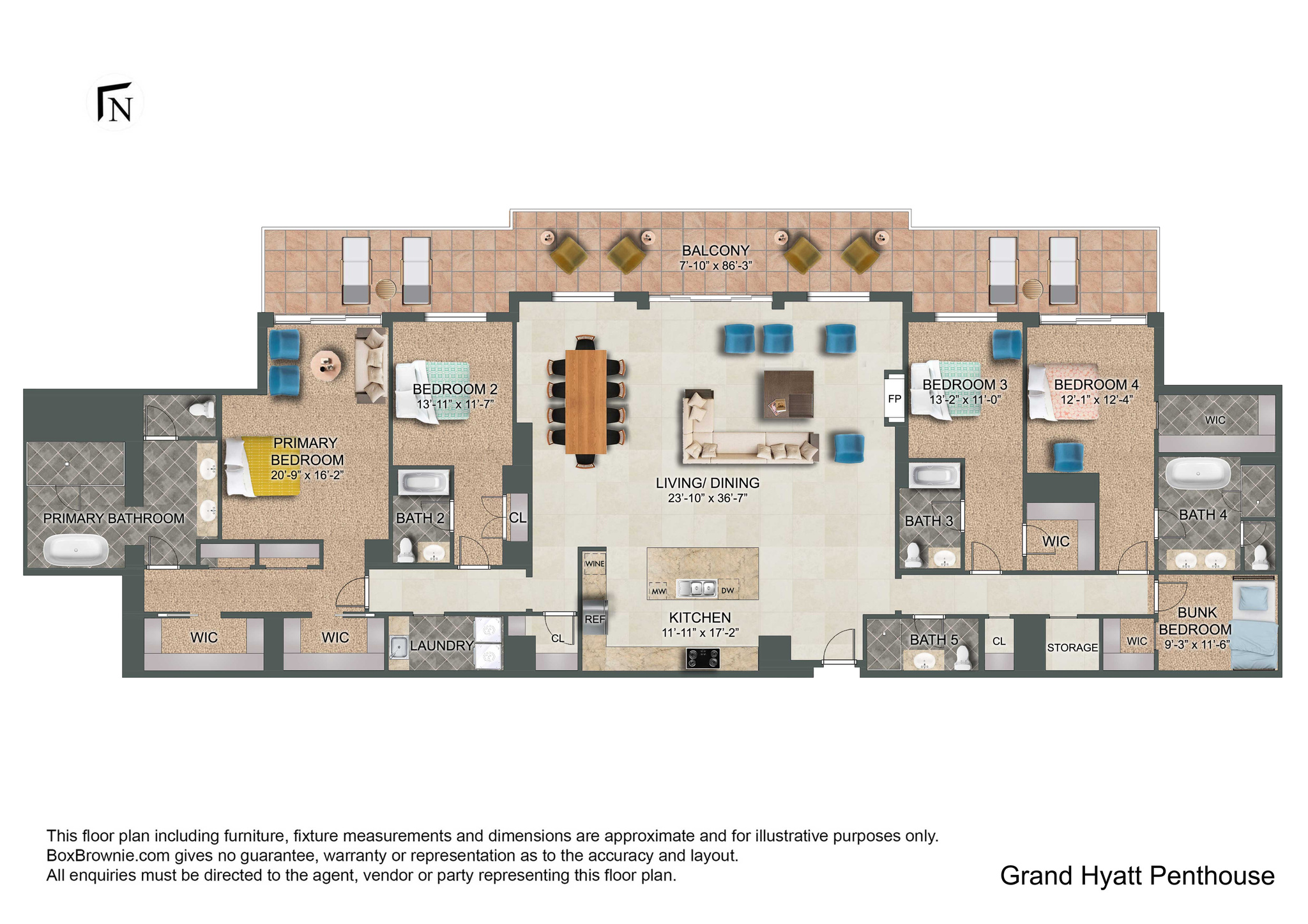 RESIDENCES AT THE GRAND HYATT - Residential