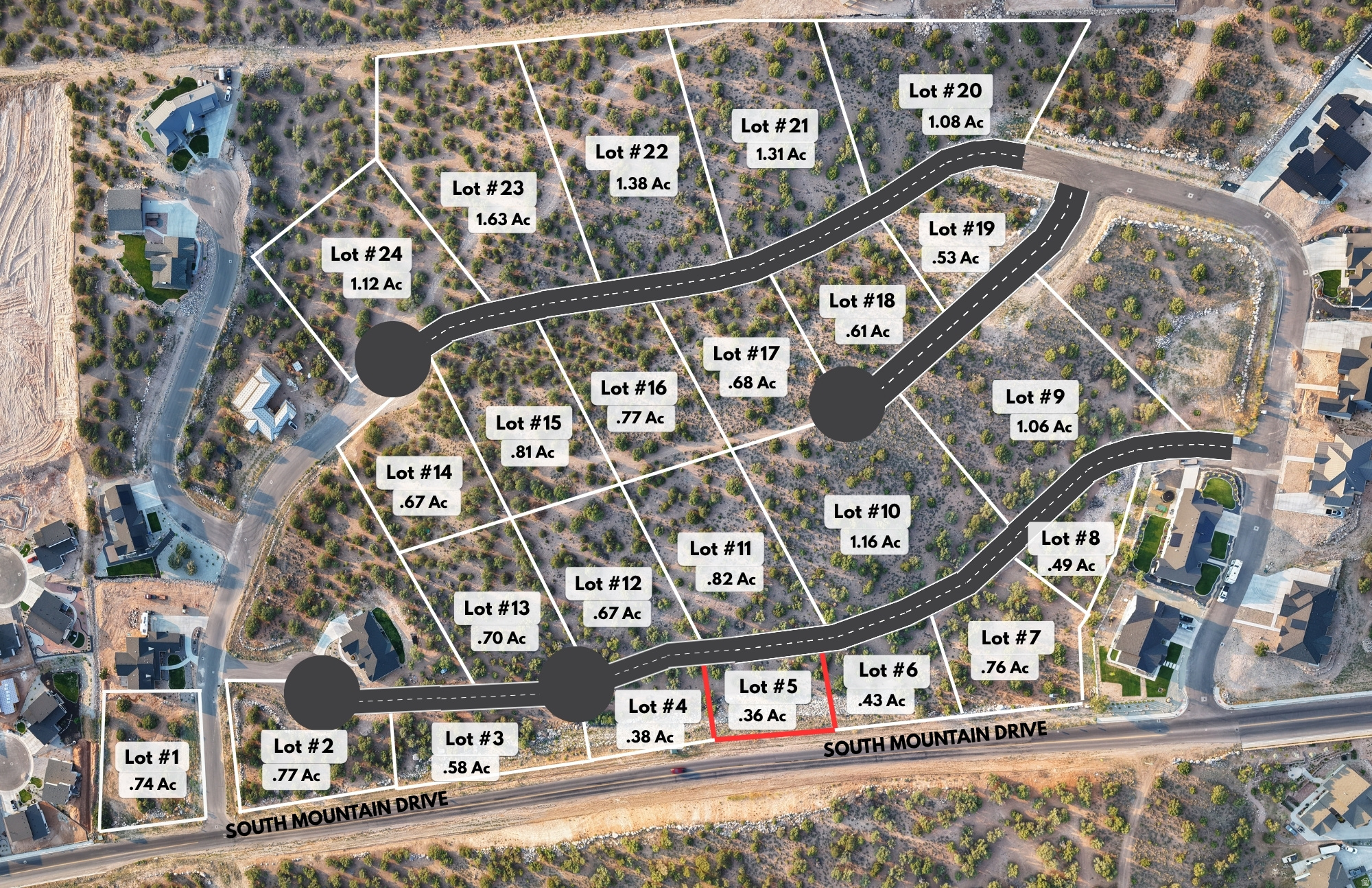 ESTATES AT SOUTH MOUNTAIN - Land