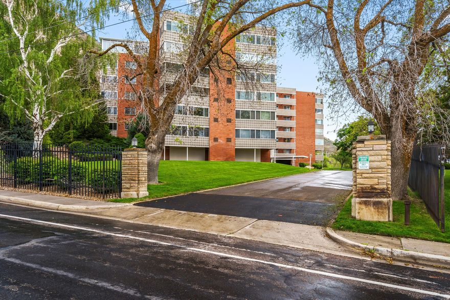Perched along Ogden's coveted east bench, this east-facing condo offers an exceptional blend of comfort, convenience, and low-maintenance living within a secure 55+ community. Thoughtfully designed with secure building access, covered parking, elevator access, and additional storage, this residence is ready for your personal touch. Whether you're looking to simplify, downsize, or enjoy a refined lock-and-leave lifestyle, you'll appreciate the close proximity to shopping, dining, medical services, and Ogden's endless outdoor recreation. A great blend of value, comfort, and lifestyle.