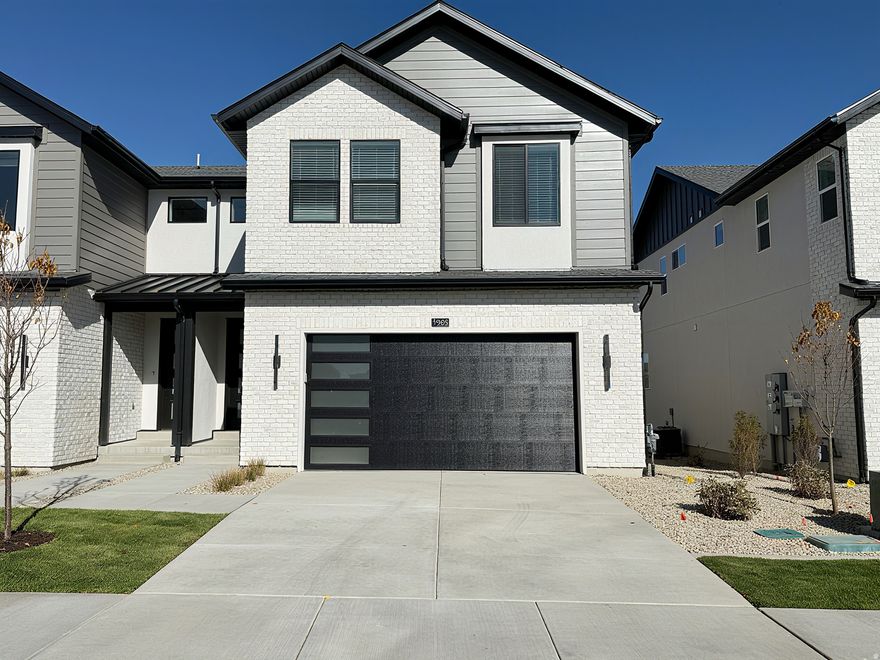 MOVE-IN READY! Beautiful New TwinHome in Trailside Reserve featuring the Artisan design package with white cabinets, matte black hardware, quartz counters, stylish tile backsplash, and LVP flooring. EV-ready 2 car garage and fenced yard. Minutes from shops and freeway access. Amazing builder incentives available. Come visit our model home at 6760 S 300 E, Midvale, UT. Open MondaySaturday, 12pm - 6pm.
