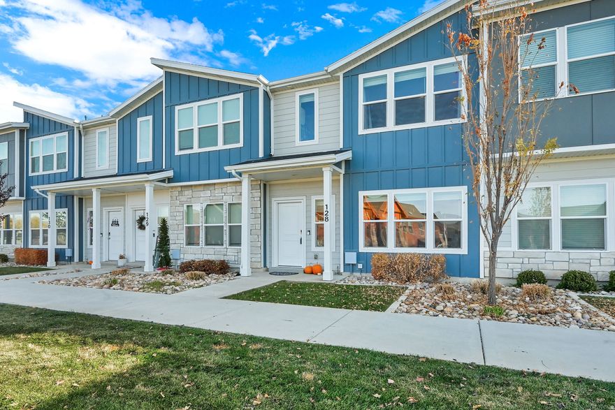 Beautiful Modern Townhome with Mountain Views in North Ogden! Built in 2022, this stunning townhome blends modern design with low-maintenance living in a highly desirable North Ogden location. Step inside to an open, light-filled floor plan featuring quartz countertops, ample natural light, and contemporary finishes throughout. Enjoy a spacious master suite with large windows, private bathroom, and a walk-in closet. The home also includes a two-car garage and access to incredible community amenities-clubhouse, pickleball courts, exterior maintenance, landscaping, and snow removal-making it the perfect low-maintenance lifestyle for anyone looking to simplify. Pool and splash pad are coming soon! Only a 10-minute walk to shops and dining! Call or text today to book your private showing! Square footage given as a courtesy estimate. Buyer advised to verify all information.