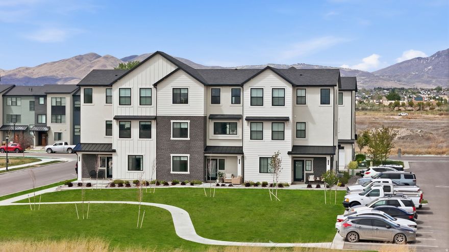 Stop scrolling. This one's different. This is the floorplan everyone wanted - and almost no one could get. Keystone Construction's best-selling layout, and it's back on the market in American Fork. Three stories of thoughtfully designed living space that somehow makes 4 bedrooms, 3.5 baths, a massive living room, formal dining, AND a flex room feel effortless.  A Chef's kiss. A sprawling open living and dining area that was made for entertaining - plus a separate formal dining room that works just as well as a home office, playroom, or creative space. Off the entryway, a proper mudroom keeps life organized, a full bath adds convenience, and a darling ground-floor bedroom is perfect for a guest suite, home gym, or running a business from home. Upstairs is where it gets really good. A large primary suite with a spa-worthy ensuite and a closet you'll actually want to show off. Two additional bedrooms share a full bath - a setup that just works. But let's talk about the details - because this home is straight out of a catalog. Designer wallpaper. Custom window shades. Almost every upgrade Keystone offered, this seller chose. The aesthetic is intentional, elevated, and completely move-in ready. It is right off I-15 with instant access to restaurants, shopping, and everything in between. This floor plan is rare. This finish level is rarer. Homes like this don't sit. MLS data deemed reliable but not guaranteed. Buyer and buyer's agent to verify all. Square footage figures are provided as courtesy estimates only and were obtained from county records. Buyer is advised to obtain an independent measurement.