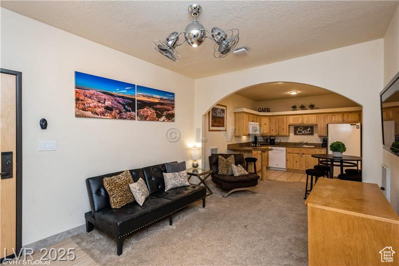 Escape to this cozy 2-bedroom, 2-bath condo at Cedar Breaks Lodge, just next door to the Navajo Ski Lifts in Brian Head, UT! This fully equipped unit features a full kitchen, dining area, and spacious living room. Perfect for relaxing after a day on the slopes. Enjoy top-notch resort amenities, including a bar/restaurant, coffee shop, indoor heated pool/jacuzzi, free parking, EV charging, free WiFi, business center, fitness center, game room, outdoor BBQ, basketball court, and scenic walking trails. A perfect year-round getaway! Nightly rental friendly.
