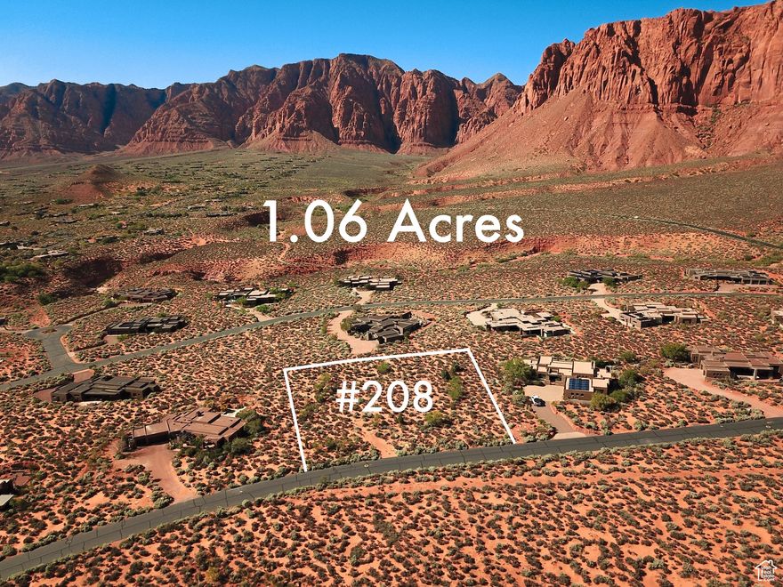 Absolutely amazing lot. Over an acre. The owner hand picked this lot over 15 years ago due to the location and views. It sits up high and has nearly 360 views. The $13,500 water impact fee has already been paid, and the property is connected to Ivins City Water. The owner has been irrigating specific vegetation on the lot for over a decade. Those trees and shrubs are now fully grown in strategic locations to block the site of the neighbors, so all you'll see are the beautiful mountains! This lot is one of the few that can accommodate a 4,000+ sq ft single level home with a 4 car garage, patio, and pool.