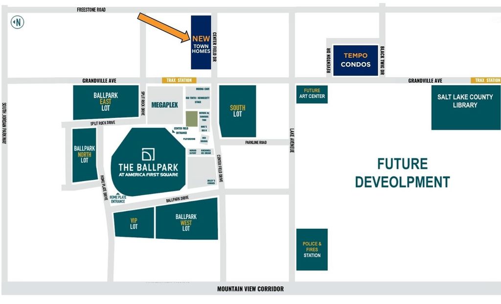 Photo of 5400 W CENTER FIELD DR S #102, South Jordan, UT 84009 (MLS # 2149458)