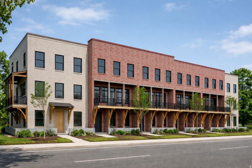 Taking Reservations now!  Diamond Collection! The Ruth is a luxury 3-story townhome with high-end upgrades, large windows, and abundant natural light, just steps from America First Square and the new The Ballpark at America First Square. **Move-in Summer 2026.**