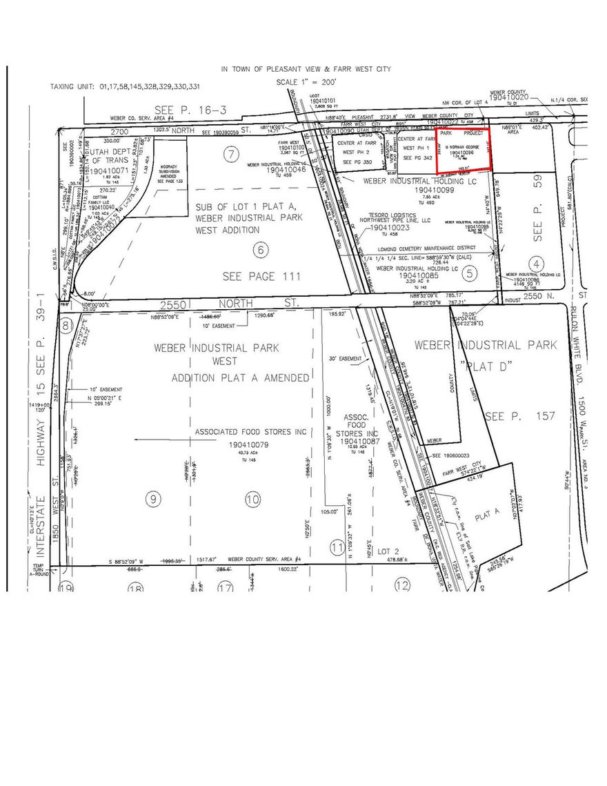Great piece of property with over 275 ft of frontage on 2700 N.  Next to Ben Lomond Car Wash.  Quick access to I-15.  Call today fro more information.  Owner/Agent