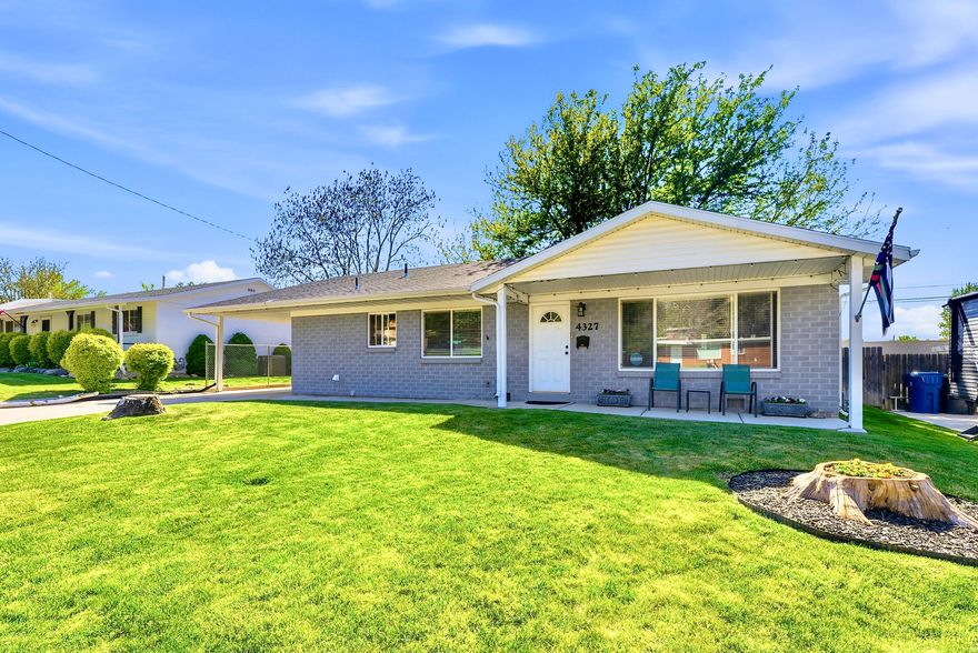 **OPEN HOUSE | SATURDAY 5/16 | 1:00PM - 3:00PM** Beautiful single level living in one of South Ogden's most desirable areas! This well maintained 3 bedroom, 3 bathroom home was extensively rebuilt in 2017 with major updates including the roof, HVAC, electrical, plumbing, appliances, insulation, and more! The west side of the home was expanded to create a spacious covered patio and private primary retreat with backyard access. Enjoy an open layout with abundant natural light, updated finishes, spacious living areas, a fenced backyard and beautiful mature trees. Conveniently located near parks, schools, shopping, dining, and commuter access. Pride of ownership shows throughout this home. Buyer is advised to obtain an independent measurement. Call to schedule your showing today! Please text agent if you will be late to your showing time window or unable to make it. Please delay visiting this home if you or one of your clients are experiencing any illnesses or flu-like symptoms. Please include a pre-approval letter or proof of funds with all offers.