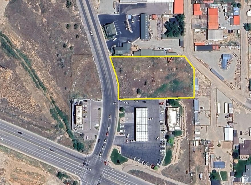 Prime I&M land on Airport Rd. Close to Hwy 56. Great potential for any I&M business! Seller financing possible on approval.