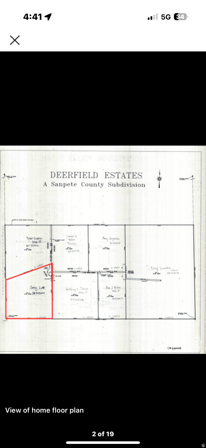 DEERFIELD ESTATES - Land