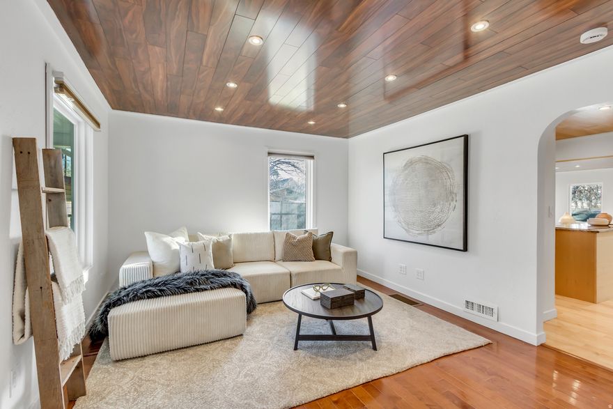 This fully remodeled Midvale home is move-in ready and tucked away on a quiet cul-de-sac. The main level features a brand-new kitchen, new flooring, and a bright, functional layout with two bedrooms. The beautifully remodeled bathroom stands out with a separate tub and shower, creating a spa-like feel. Recent exterior upgrades include a new roof, fascia, and soffit, adding long-term value and peace of mind. The basement offers excellent future potential to add an additional bedroom and bathroom, creating a possible three-bedroom, two-bath layout. A solid shed on a foundation provides great storage or workshop space. Conveniently located near shopping, dining, and commuter routes. This home is a fantastic opportunity in Midvale.