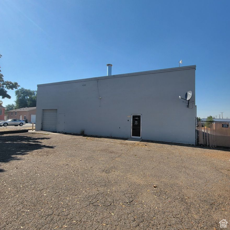 Lease or Purchase with Seller Financing Potential on Industrial warehouse space in Ogden.  Features renovated office and reception area. Fenced yard on the North side of the building. Parking East side of building. Warehouse space has potential for 2 areas, East and West. Separate entrances for both areas. Garage entrance for both areas.  Additional renovations to come. Please call for information and showing.