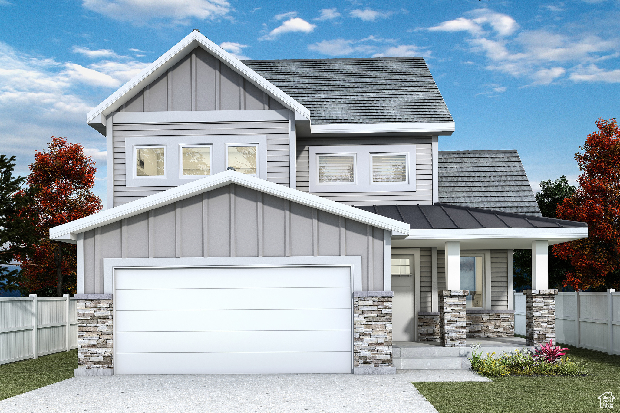 Welcome to our newest phase at Craythorn Homestead with the new our Builder Incentive: **Up to $15,000 in Preferred Lender Credit toward closing costs or a rate buy down.**Discover the Milton Plan at Craythorn Homestead, where modern craftsman design meets timeless comfort. The Milton is a stunning two-story, slab-on-grade home that blends style and functionality. Upstairs, you'll find three spacious bedrooms, two full bathrooms and a convenient laundry room. On the main floor, the home opens into a bright, expansive great room with a fireplace, flowing seamlessly into a chef-inspired kitchen with a large island, dining nook, and an oversized walk-in pantry. Additional features include a private pocket office, a welcoming mudroom, and a thoughtfully placed half bath for guests. You'll enjoy many premium features already included that other builders often consider upgrades. Schedule a visit today to review pricing, available floor plans, and all that this vibrant community has to offer.