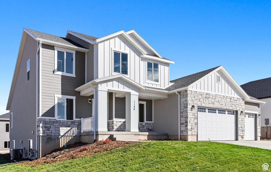 The "Columbia" is an incredible floor plan! Amazing neighborhood with stunning views of the mountains at the The Hills community. We can finish building this home in 6 months and likely build this model on any available lot in this community. $10K in closing costs with the builder's preferred lender! Rates, home and lot details are subject to change. Call/text today for more info about this or any of the 30+ models that we can build you at this one-of-a-kind Santaquin community!