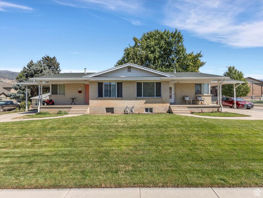 *Back on market, buyer failed to perform on closing day* Unique investment opportunity in Bountiful. This property includes both a duplex and a 4-plex, offering six total units with rents currently below market value. Significant upside exists with improvements and rent adjustments. Each unit features a carport with storage and laundry hookups. The duplex units also include unfinished basements with walkouts that could be finished to add additional bedrooms and bathrooms which would provide a large value & rent increase possibility. Conveniently located near Viewmont High School, local amenities, and freeway access. This property is one of two currently available from these sellers and can be purchased individually or as part of a bundle for an even stronger investment portfolio (Other property is MLS# 2110196). Reach out to Jake with any questions. Square footage figures are provided as a courtesy estimate only and were obtained from county records. Buyer is advised to obtain an independent measurement.