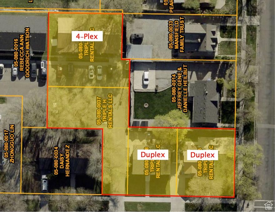 8 units total, consisting of 1, 4-Plex, and 2 duplexes. 2 units in the 4-Plex are currently available to show; all other units will be available for showings and inspections once under contract. Listing includes 408 N 200 W (Duplex built in 1921), 410 N 200 W ( Duplex built in 1986), 420 1/2 N 200 W (4 plex built in 1982), and tax ID 05-080-0037 (parking lot). Please reach out for a showing or any questions.