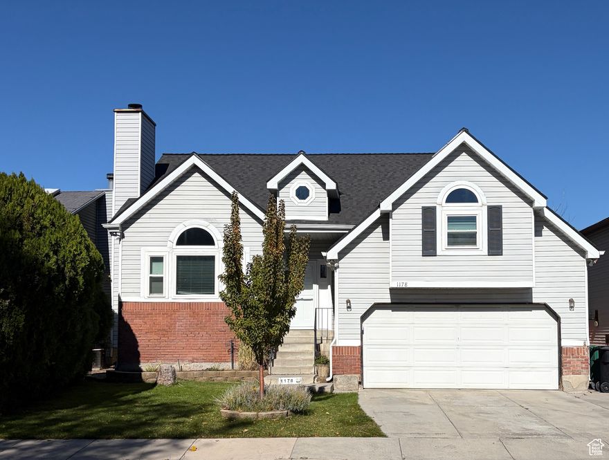 **See if your buyer qualifies for the Murray City grant (thru NeighborWorks) for up to $30,000 for first time buyers! (see agent remarks.)*** This beautifully updated 3-bedroom, 2-bathroom home offers the perfect blend of comfort and convenience in a desirable Murray location. The new front entry, vaulted ceilings and beautiful fireplace create an inviting first impression. You'll appreciate the remodeled kitchen with granite countertops, glass insert cabinets, tile backsplash & stainless steel appliances. The spacious master bedroom with bonus space, second bedroom & bathroom round out the second floor.  With newer LVP flooring throughout and fresh interior paint, the home has been thoughtfully refreshed. Step outside to experience the large, fully landscaped, fenced yard with an automated sprinkler system and shed. In 2024, a new roof with a 50 year transferable warranty & rain gutters were installed. Additionally, you will enjoy upgraded triple pane windows which will reduce maintenance and improve energy efficiency. This home has easy access to the Jordan River Parkway Trail, IMC Hospital and key shopping areas. Whether you're commuting downtown or exploring nearby parks and trails, the location delivers on both convenience and lifestyle. Square footage figures are provided as a courtesy estimate only and were obtained from county records. The buyer is advised to obtain an independent measurement.