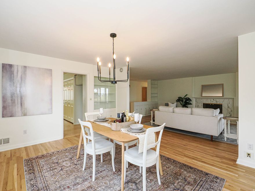 OPEN HOUSE SATURDAY 11/22/25 from 12-2pm!!! | This warm and inviting home in coveted St Mary's neighborhood features over 3700 square feet, breathtaking valley views in back, & stunning mountain views in front | Pride of ownership shows as this home has been lovingly cared for by the same owners for over 60 years | Gorgeous original wood floors with a new natural stain, new paint, and brand new carpet | Wonderful layout with spacious living room with fireplace, formal dining, and large kitchen area with an additional living space & fireplace | 3 exterior doors upstairs give easy access to the covered deck that runs the length of the house | Ample sized bedrooms throughout | Awesome daylight basement with large family room, wet bar, two-way fireplace, large office/den, and two brand new bathrooms with quartz countertops, subway tile showers, and LVP flooring | Basement has two exterior doors to backyard and has great potential for a Mother-in-Law apartment or separate living space/ADU | Great storage in garage and basement |New roof March 2025 | Perfect location near Foothill, Parleys Canyon, University of Utah, and SLC