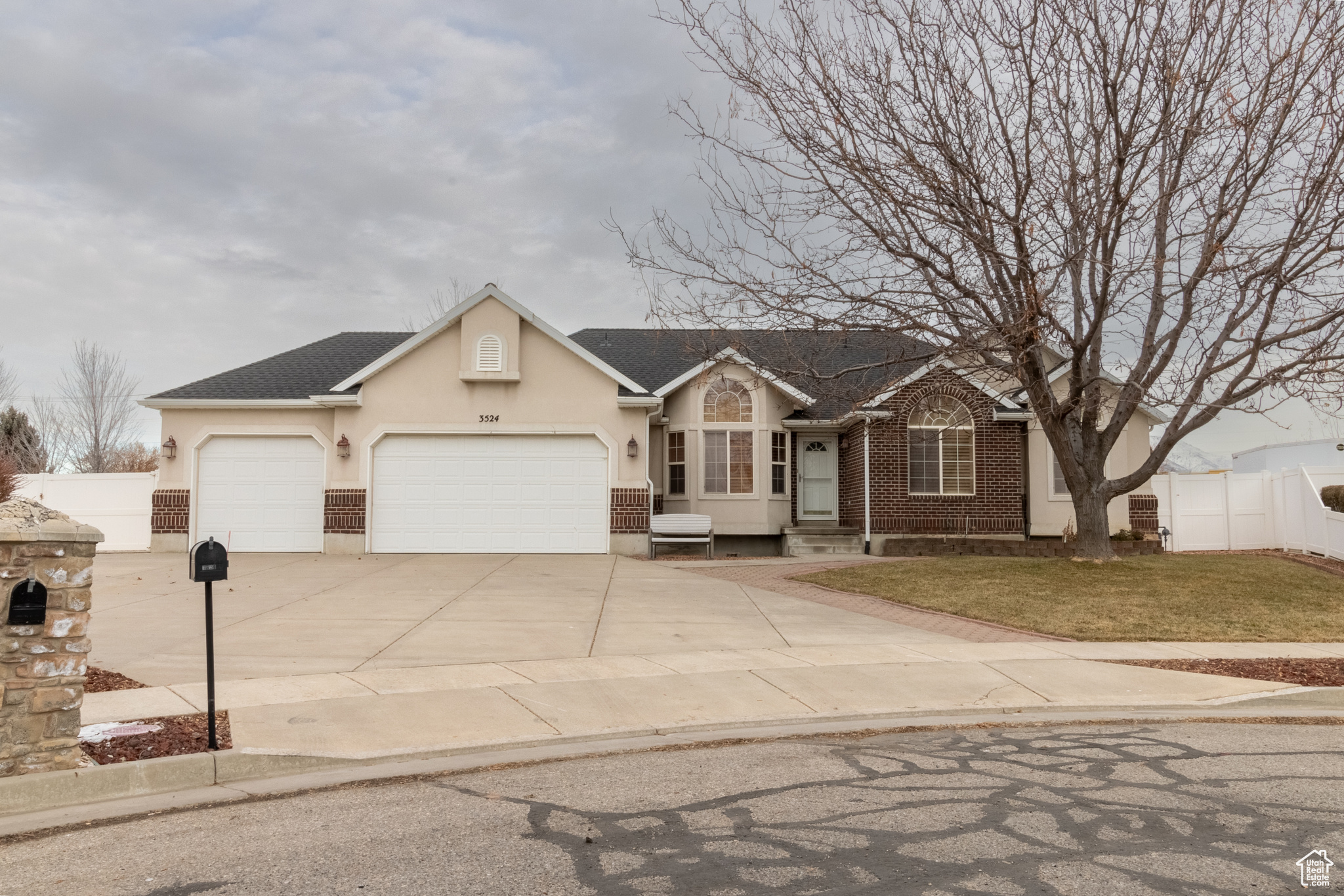 Welcome to your next chapter in Roy! This 3-bed, 3.5-bath rambler is where style meets substance, offering modern updates and plenty of room to make it your own. With a brand-new 50-year architectural roof with transferrable warranty and plush new carpet and pad, this home is already setting the stage for comfortable living. The vinyl fence surrounds the backyard, giving you a private space perfect for backyard movie nights, epic BBQs, or just letting the dog live its best life.  Downstairs, the mostly unfinished walkout basement is the real MVP-a blank canvas ready for whatever you dream up. Need a home theater for binge-worthy nights? A studio for your creative genius? Or maybe just a next-level storage setup for all those hobbies you swore you'd start? The possibilities are endless.  And the 3-car garage? It's not just for parking-it's a lifestyle. Room for your everyday ride, that project car you've been meaning to finish, and, of course, all those Costco-sized dreams you'll stockpile.  This home radiates pride of ownership, but the real pride comes when you make it yours. Come take a look-just be ready to catch feelings faster than your favorite TikTok goes viral.    Square footage figures are provided as a courtesy estimate only and were obtained from county records. Buyer is advised to obtain an independent measurement.