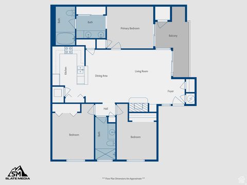 Tiny photo for 3827 S BIG RIVER WAY W #3, South Salt Lake, UT 84119 (MLS # 2145731)