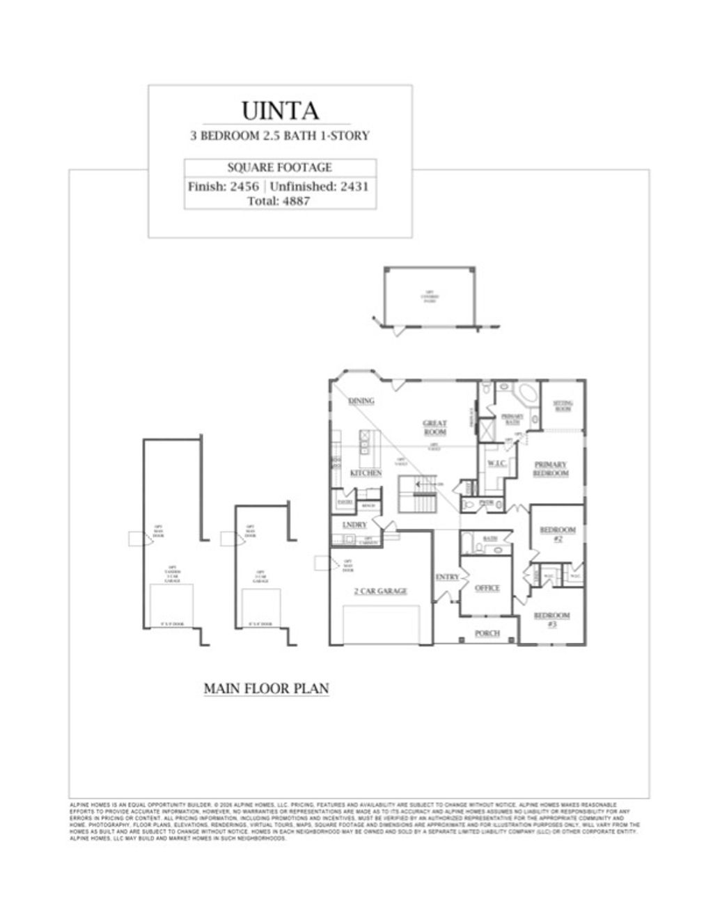 Photo of 2597 N SCARLET RD #257, Eagle Mountain, UT 84005 (MLS # 2141440)