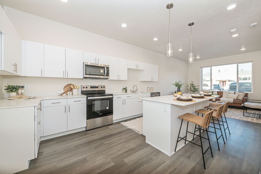 ***BRAND NEW and MOVE IN READY!!!*** In-house financing available through Zion's Bank with a minimum 3% down payment and Lender-Paid PMI. Buyers may also qualify for the Own in Ogden Grant and additional incentives to assist with closing costs. For lender details, please refer to agent remarks or contact us directly!*** Welcome to The Morrelli Condos at Meadowbrook, Ogden's newest and most affordable condo development! Offering a perfect blend of modern design, comfort, and affordability, these brand-new condos are an incredible opportunity to own your dream home. Choose from thoughtfully designed 1-bedroom and 2-bedroom floorplans, each crafted to maximize space, natural light, and functionality. Designed with an inviting open layout, these homes feature spacious kitchens, contemporary finishes, and elegant color palettes that you'll love coming home to. Enjoy the convenience of living close to shopping, dining, freeway access, and more! Call today to schedule your private showing!