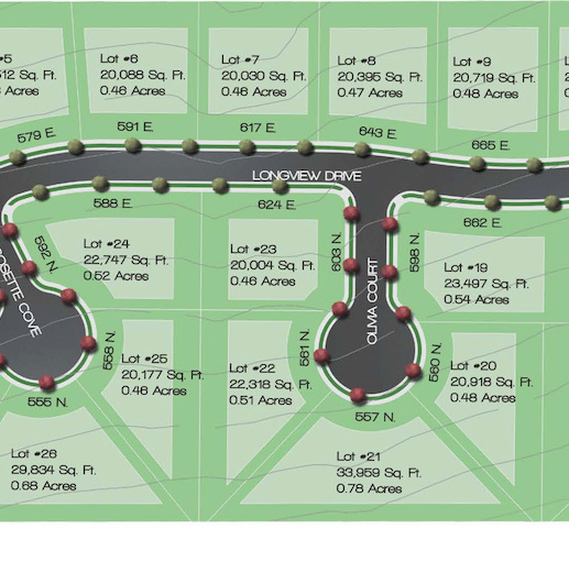 LONGVIEW MEADOW EST - Land