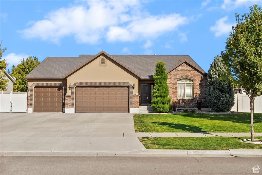 Beautiful 5 bedroom 3 full bath Rambler for sale in West Layton. This home has been well loved and well maintained. Some of the homes features are granite countertops, master bathroom with separate shower and jetted tub, walk-in closet, oversized covered patio, water softener, 2 furnaces and 2 water heaters for efficiency, garage sink, additional outlets in garage, water softener, media closet, pre-wired for projector and surround sound, large gated RV pad, fully fenced and gated yard, plantation shutters, fire pit, sandbox, original owners. This home is a must see. Call for an appointment today!