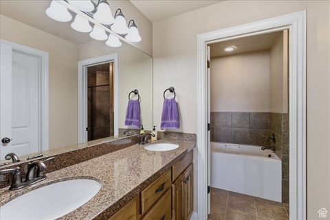 Tiny photo for 10459 S SAGE WOOD WAY, South Jordan, UT 84009 (MLS # 2117893)