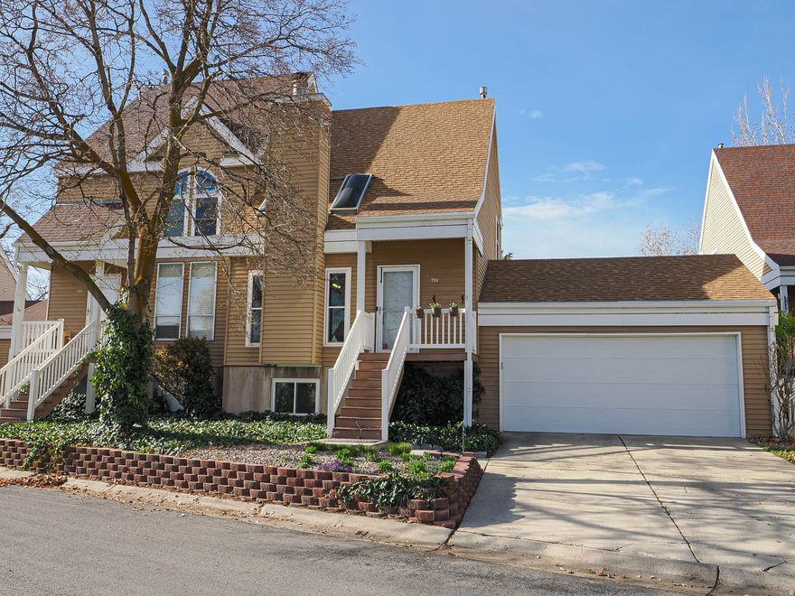Find the unexpected in this amazing townhouse!  This 3 bed, 2.5 bath home offers a peaceful, private setting you don't typically see-complete with a large deck, grassy yard, fire pit, and beautiful greenery that creates a truly tranquil feel right in the heart of the city.  Lots of space for your furry friends or just a quiet afterwork retreat. Inside, you'll love the updated kitchen and bathrooms, plus gorgeous LVP flooring throughout the main and second levels. Sellers are including all newer appliances, making this home truly move-in ready. Enjoy extra parking and a community pool just steps from your front door!