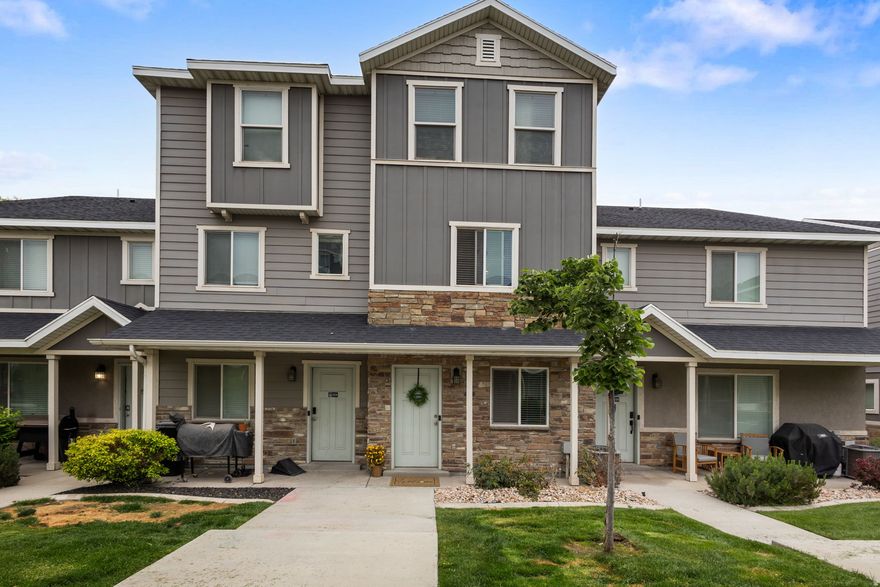 ***OPEN HOUSE: Saturday, May 16th, from 10:30 AM to 1:00 PM and Wednesday, May 20th, from 4:30 to 7:00 PM.***   Come explore this fabulous Vineyard home that perfectly blends comfort with incredible rental potential. Ideally situated just steps from the pool, basketball, and pickleball courts, this property offers a quiet, friendly neighborhood vibe while staying conveniently close to BYU, UVU, and local shopping, Top Golf, Movie Theatre and dining. Inside, you'll find the middle level with a fully functional kitchen and family room. Total three bedrooms and three bathrooms, including a versatile downstairs space ideal for an office or guest suite. Whether you are looking for a primary residence, an investment opportunity, or multi-generational living, this attractively priced gem truly checks all the boxes.  Don't miss your chance-stop by and fall in love with your new home!