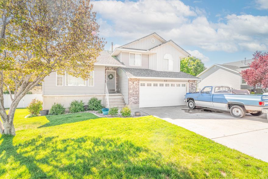 Well-maintained 5-bedroom, 3.5 bathroom tri-level home in a great Brigham City neighborhood! Conveniently located with quick freeway access, this spacious home features a functional layout, updated lighting, and plenty of room for family, guests, or entertaining. Major exterior updates include a new roof and new siding completed in 2017, adding both value and curb appeal. You'll love the abundant storage space in the crawl space and the comfortable layout throughout the home. Complete with a 2-car garage, this home offers comfort, space, and convenience all in one package!  Square footage figures are provided as a courtesy estimate only and were obtained from county records.  Buyer is advised to obtain an independent measurement.