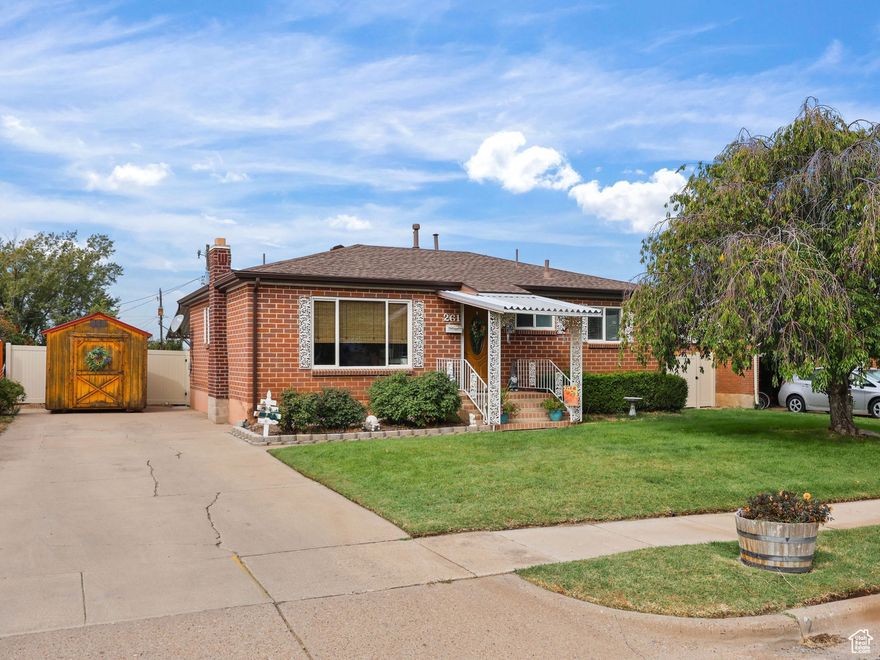 Located on a beautiful tree lined street, discover the perfect blend of comfort and natural beauty in this wonderfully maintained 4-bedroom, 2-bathroom home, ideally situated to capture breathtaking mountains. This home offers a great layout, ideal for families or anyone seeking low-maintenance living. Step inside to find a bright living and dining area filled with natural light, complemented by large windows that frame the beautiful landscaping. Outside, enjoy the stunning mountain views from both your front and back yard space- perfect for morning coffee, evening gatherings, or simply relaxing in the serene surroundings. Additional features include ample storage, massive laundry area, and convenient access to nearby trails, parks, and reservoirs. Don't miss this rare opportunity to own a move-in ready home- schedule your private showing today! *Updates include; new roof, new furnace, new A/C, windows, among others! Square footage figures are provided as a courtesy estimate only, buyer is advised to obtain an independent measurement.
