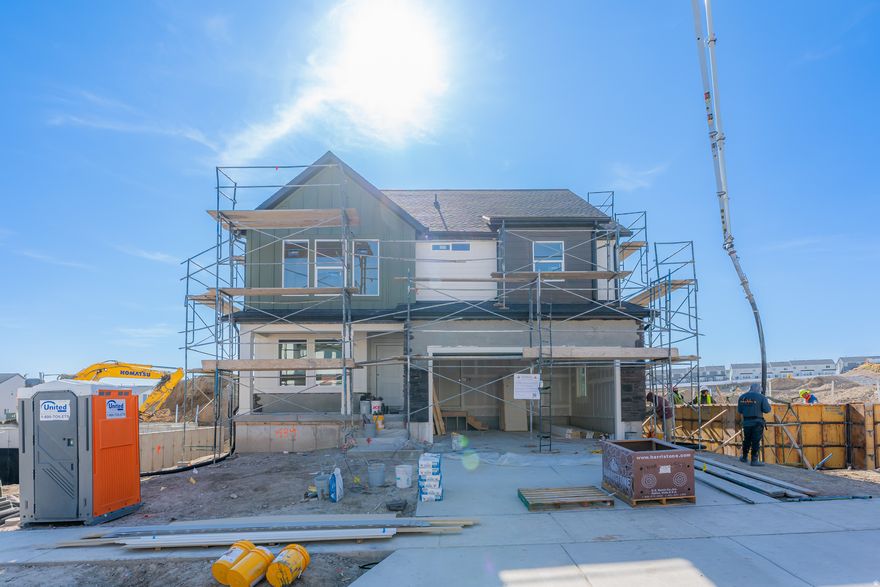 Welcome to your brand-new single-family home at River Point - where modern design meets comfort and functionality. With an open-concept layout perfect for everyday living and entertaining, this thoughtfully designed space offers both style and convenience. Enjoy the privacy of your own home while staying close to everything Lehi has to offer. As part of this vibrant new community, you'll love amenities like a clubhouse with a gym, a spacious pool, and a playground. Reach out today to learn more or schedule your visit! (NORA LOT 439)