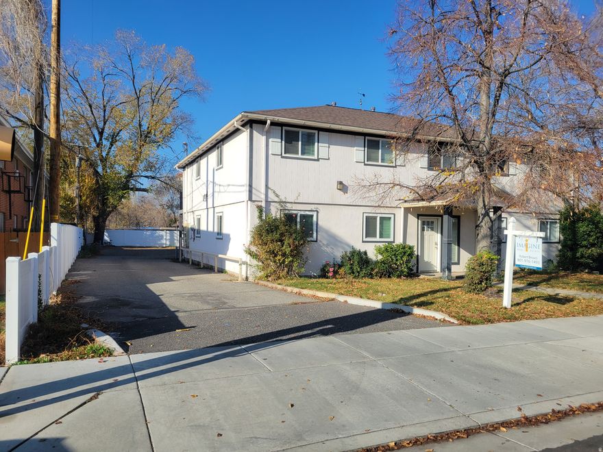 JUST REDUCED!! Open House Saturday, Nov 22nd from 11-2pm.  Ready to move in !. Features 2 bd 1 Bath, Bamboo & Tile flooring and ground level! New water heater 2023, Furnace & AC replaced 2020. There is a 7 by 10 storage unit in back bldg.  Central location, easy commute to the U, Sugarhouse shopping, and I-15. Well maintained for easy living. Hurry, at this price won't last!