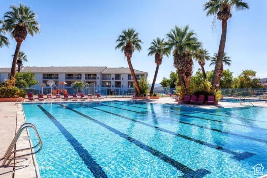 2nd floor condo in Las Palmas. Short-term rental approved. Large balcony overlooking the pool and hot tub. Condo is sold fully furnished. New HVAC, New Fridge, Washer, and Dryer.