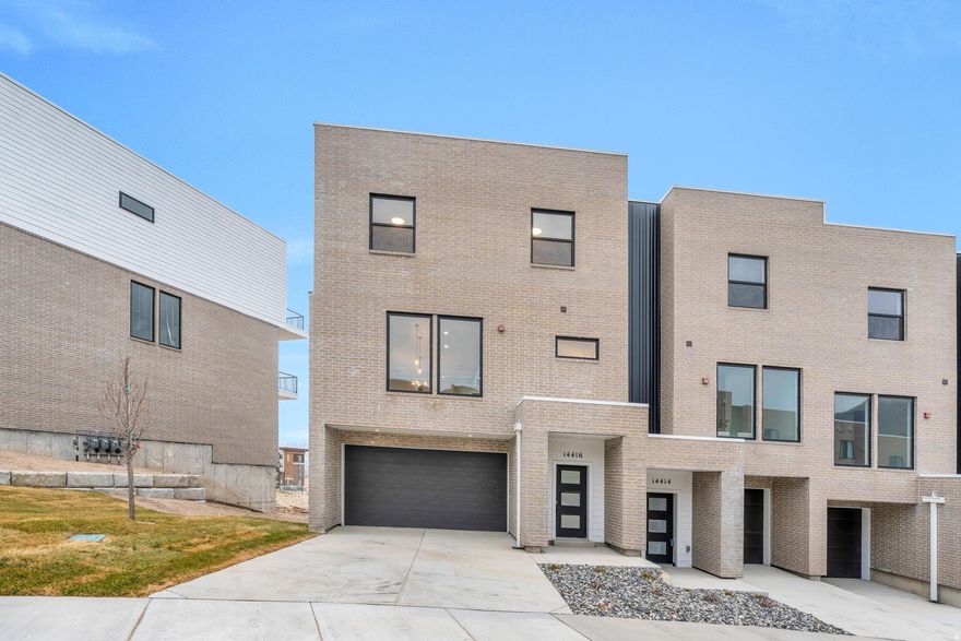 BEAUTIFUL VIEWS from this BRAND NEW townhome in a very CONVENIENT LOCATION! This one is a MUST SEE!! Very OPEN and SPACIOUS with a MODERN design and CONTEMPORARY finishes. You will LOVE this space and the area. Nearby walking paths, biking trails, and parks. Just MINUTES AWAY from SHOPPING, DINING, and the freeway. WELCOME HOME!!