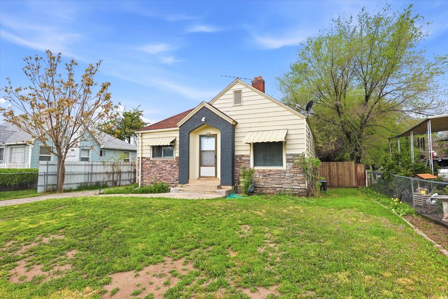 Rare opportunity in Provo! This charming rambler sits on an oversized 0.37-acre lot and offers the kind of space and flexibility that is hard to find. With 1,738 sq ft and a 100% finished basement, this home offers space for everyday living, extended family, guests, storage, or work-from-home needs. Outside, enjoy a property full of character with fruit trees, a vegetable garden, mature landscaping, outbuildings, RV parking, an attached garage with an opener, a carport, and mountain views. Seller states the City indicated that, with proper permits and approvals, there may be an opportunity for additional construction on the lot. Buyer to verify all possibilities for zoning, subdivision, land use, utilities, and building directly with Provo City. Whether you are looking for a comfortable home, extra outdoor space, or future potential, this property offers a unique combination of value and possibilities.