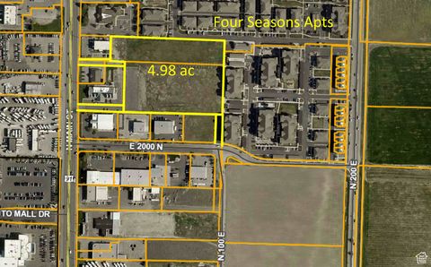 Vacant Land For Sale - 2070 N Hwy 91<br/> Cache County, North Logan, UT 84341