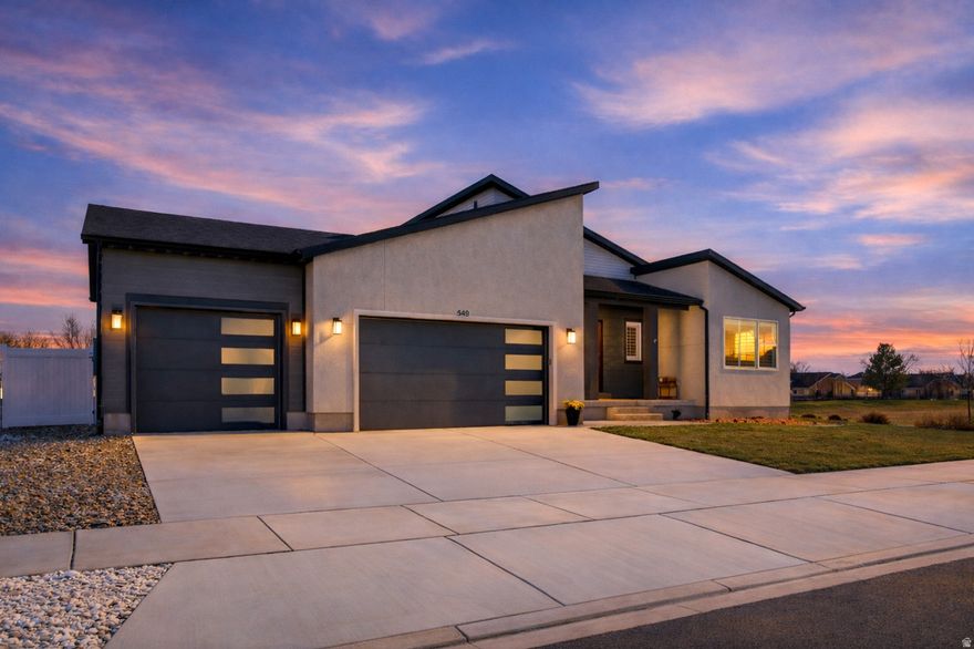 **IMPROVED PRICE**  Exceptional Value!  A one-of-a-kind setting.  Enjoy exceptional privacy, views, and lifestyle in this beautifully appointed home, ideally located within walking distance to schools, parks, the library, walking and riding trails, and the local hot spots. The home sits adjacent to protected green space with no back-door neighbors and no south-side neighbors, creating a rare sense of space and seclusion, as if your property sits on 4 acres of land. The property offers sweeping mountain views and wintertime lake views from a spacious backyard featuring tall garden boxes and a gravel RV pad. Inside, the home showcases high ceilings, an expansive 8-foot kitchen island, soft-close cabinetry, a stunning commercial-style bakery, a new Brunswick pool table with accessories, and a dedicated theater / entertainment space. The home includes an oversized primary suite, an oversized guest bedroom, and a 3-car garage with extended third bay, providing exceptional storage and functionality. Residents also enjoy access to the community pool and clubhouse, completing this rare blend of comfort, privacy, and convenience.