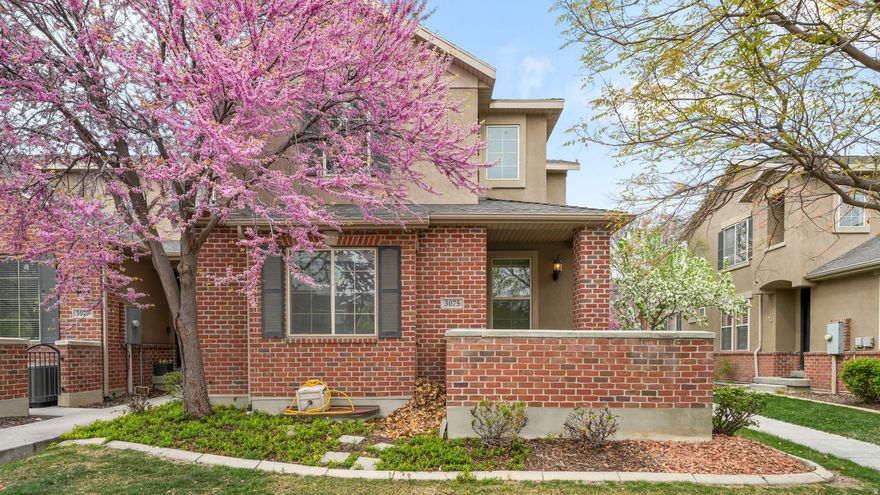 Experience comfortable living in this Ivory Homes townhome in the sought after Highbury community. The main level features soaring vaulted ceilings in the living room, creating an open and airy feel that flows seamlessly to the east facing private patio. The dining area and kitchen are designed for everyday comfort with granite countertops, stainless steel appliances, and a functional open layout. Upstairs, the spacious primary suite offers double sinks, a walk in closet, and a deep soaker tub, along with two additional bedrooms, a full bathroom, and a dedicated laundry room. The fully finished basement adds even more flexibility with two additional bedrooms, an office, a full bathroom, and secondary laundry hookups. The home also includes an attached two car garage, plus extra driveway and visitor parking. Located just a short walk from local restaurants, parks, and shopping, with convenient access to Mountain View Corridor, Bangerter Highway, and Highway 201, this home offers generous living space in a location that keeps daily essentials close at hand. Seller is offering a $3,000 carpet allowance. **This home is also eligible for a $5,000 Chase Homebuyer Grant when financed through Chase and occupied as a primary residence.**