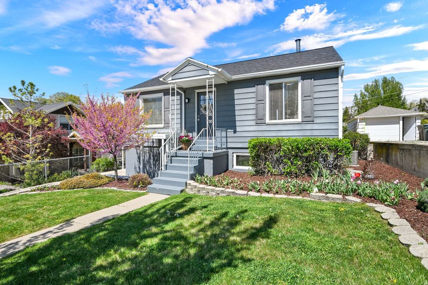 Tucked into a charming, quiet neighborhood bordering the heart of Sugarhouse, this inviting bungalow offers the perfect blend of character, convenience, and opportunity. Ideally located just minutes from Westminster University, downtown Sugarhouse, the University of Utah, Sugarhouse Park, and major freeway access, you're perfectly positioned for both daily living and weekend adventure-with quick access to world-class ski resorts, Park City, and Salt Lake International Airport. Stroll just blocks to the vibrant core of Sugarhouse, where an array of shops, restaurants, bars, and entertainment venues await. Inside, the home is filled with natural light across both levels. Each floor features its own kitchen, living room, dining area, laundry, and comfortable living spaces, including a total of two bedrooms and one bathroom. The layout offers flexibility for a variety of living arrangements. The lower level includes a legal apartment, creating an excellent income opportunity. Recognized as a legal nonconforming duplex. There separate entrances for each level and no interior access between floors, one gas meter and two electric meters-ideal for rental potential or multigenerational living. *Information provided as a courtesy. Buyer to verify all information herein.*  Also listed under Multi-Family - MLS #2150728