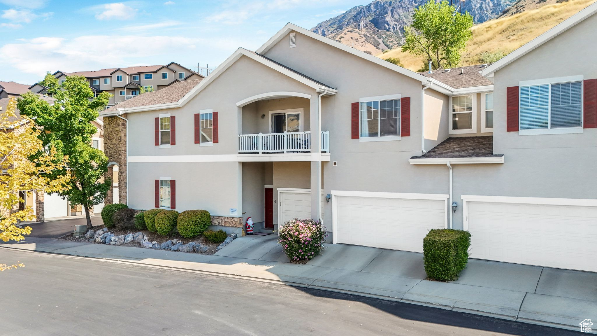 Condo That Feels Like a Townhome!! Ideal for students, small families, or investors-don't miss this Provo gem! With no upstairs or downstairs neighbors, plus an attached garage with extra-deep storage. Only 7 minutes from BYU, this 2 bed, 2 bath condo boasts vaulted ceilings, an open layout, an updated kitchen, and a spacious primary suite with an attached full bathroom. This gem comes with a pool, gym, clubhouse, and basketball court, with hiking, biking, parks, Splash Summit, and top-rated schools nearby. Key fob for the clubhouse is located on a hook inside the pantry. Please be sure to return the fob after you view the gym and clubhouse. Current tenants will be fully moved out by October 1, but it's available for showings now. Don't miss out on this perfectly located, move-in ready condo-schedule your tour today!