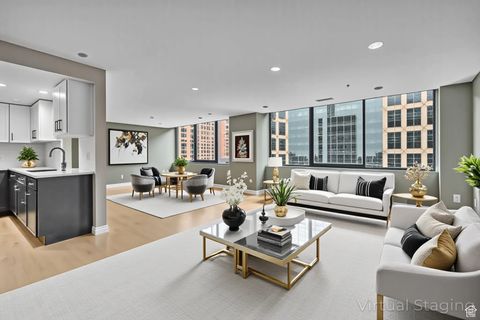 Tiny photo for 44 W BROADWAY S #1601S, Salt Lake City, UT 84101 (MLS # 2100075)