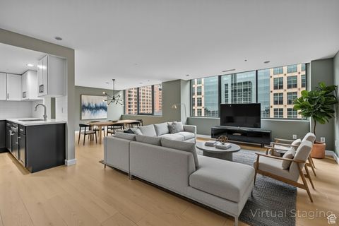 Tiny photo for 44 W BROADWAY S #1601S, Salt Lake City, UT 84101 (MLS # 2100075)