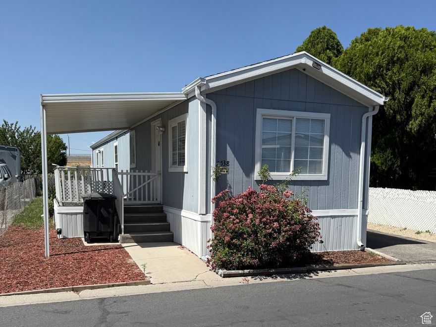 Very well taken care of mobile home in the heart of west valley. It has been updated some, and is ready for a new home owner. Easy to show. Buyer and agent to verify all info.