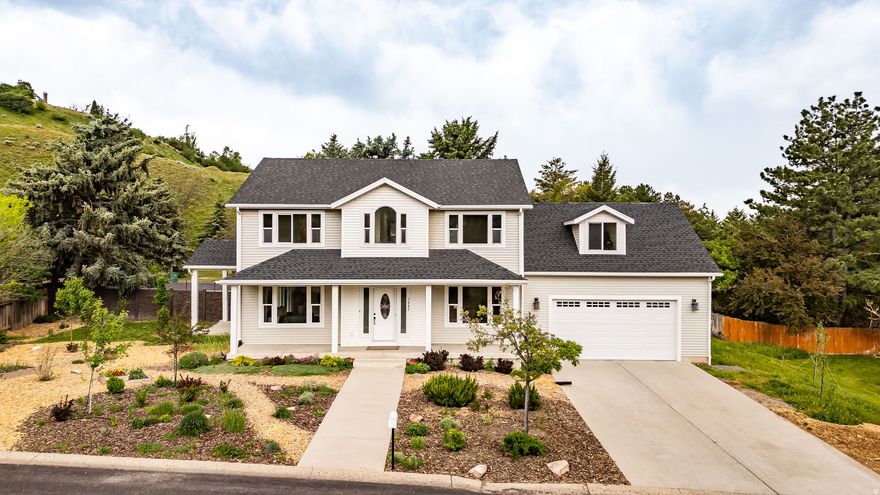 Welcome to this beautiful home in the highly sought after Thrushwood/Sumac area.  It offers a perfect blend of space, comfort, and charm which makes everyday living and entertaining effortless.  This stunning home features 6 bedrooms, including a peaceful primary suite with amazing mountain views,  3 1/2 bathrooms, and 2 family rooms.  Secluded in the Hidden Village subdivision and tucked away with very little traffic, you get peace and quiet with amazing mountain views.  Step outside and you're just minutes away from some of the best running, hiking, and biking trails in Cache Valley while still being close to schools, parks, shopping, and Historic Downtown Logan.  Opportunities like this don't come along often.  Don't miss your chance to own this peaceful retreat in a wonderful location. Buyer to verify all information.