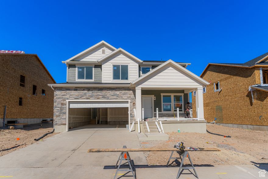 Come make our house your home! Located in beautiful Mountain Ridge community, with local elementary and high schools just a short walk away, it's perfect for families. Enjoy top-tier amenities including clubhouses, a fully equipped gym, community pools, parks and pickleball courts, among others! Plus, you'll have quick and easy access to both Mountain View Corridor and Bangerter Highway. Discover all that this exceptional community has to offer. Reach out today for more information or to schedule your visit to the community. (LAUREN LOT 2407)